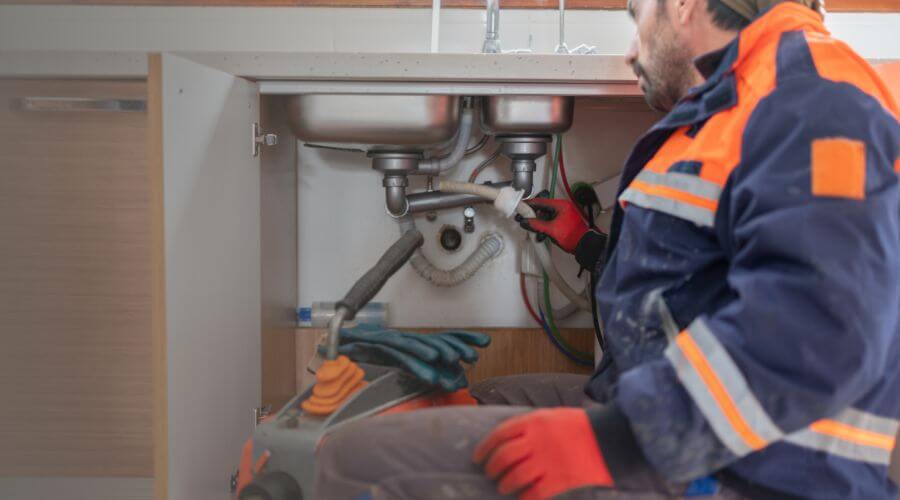 Local annual plumbing maintenance in University Center, MI